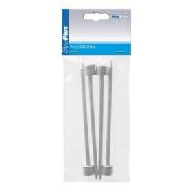 Piquet roche aluminium 15cm 4 piÃ¨ces dans polybag