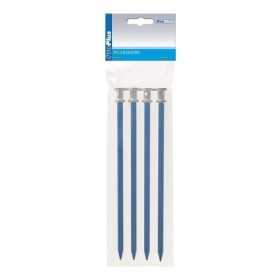 Piquet roche aluminium 20cm 4 piÃ¨ces dans polybag