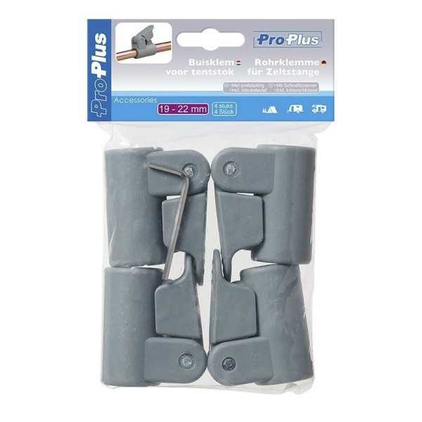 Levier de serrage rapide pour poteau de tente 19-22mm jeu de 4 pièc...