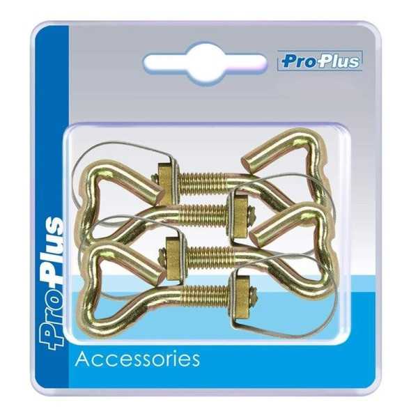 Attache tuyau 17-19mm 4 piÃ¨ces dans blister