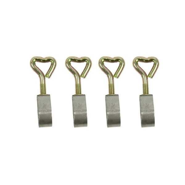 Attache tuyau 21-23mm 4 pièces dans blister | ProPlus | Tuyau