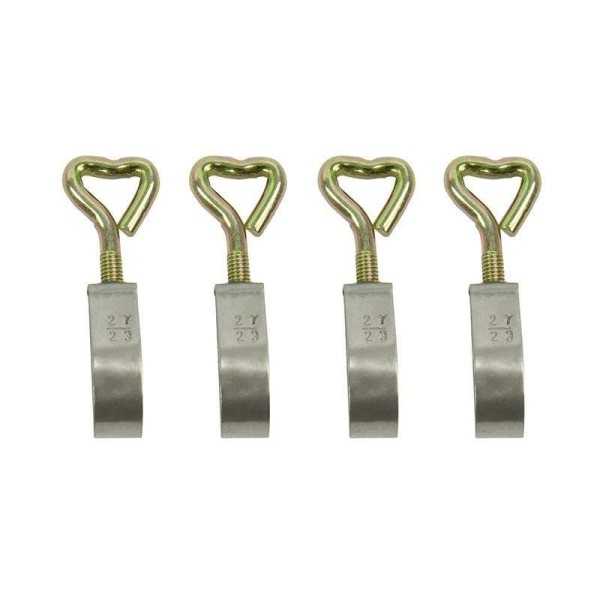 Attache tuyau 26-28mm 4 pièces dans blister | ProPlus | Tuyau