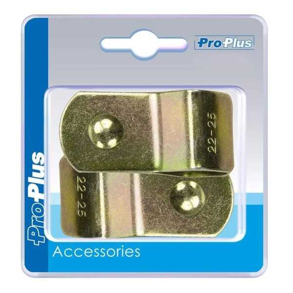 Pince pour barre de auvent 22-25mm 2 piÃ¨ces dans blister
