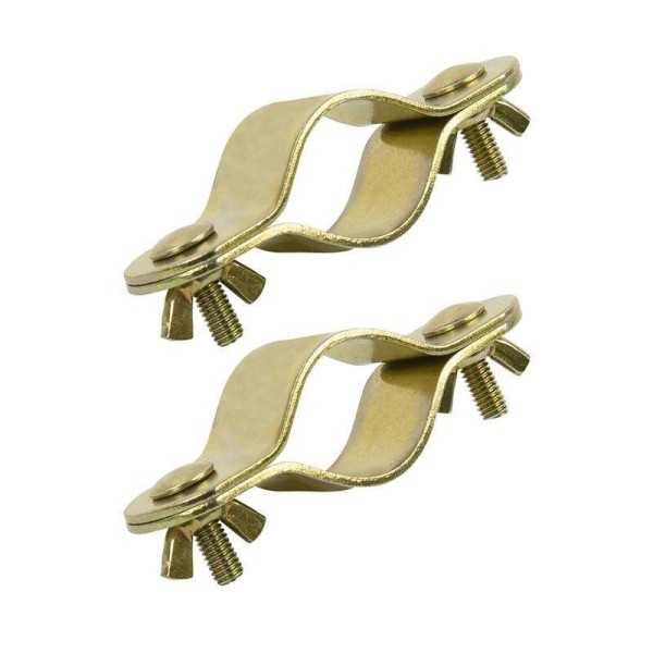 Pince pour barre de auvent double 25-28mm 2 pièces dans blister | P...