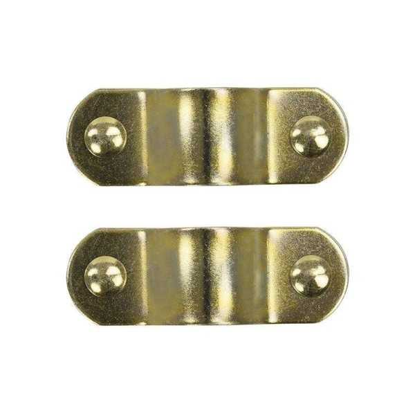 Pince pour barre de auvent double 25-28mm 2 pièces dans blister | P...