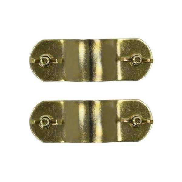 Pince pour barre de auvent double 25-28mm 2 pièces dans blister | P...