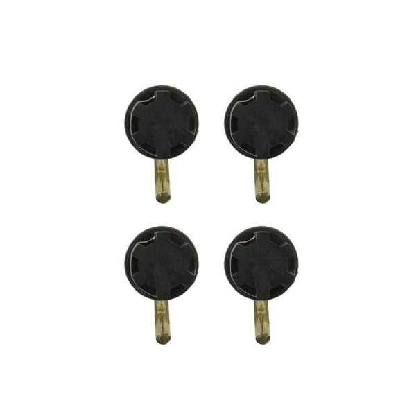 Bouchon de camping avec crochet 25mm 4 pièces dans blister | ProPlu...