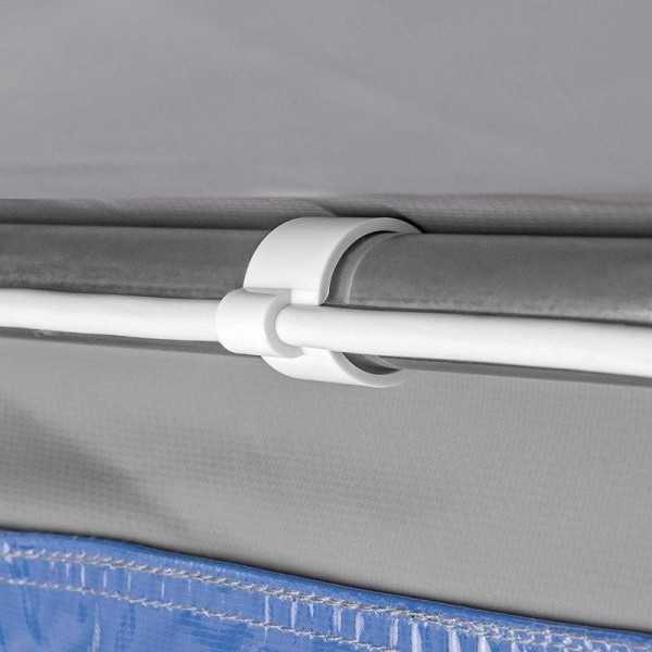 Clip pour câble blanc 22-32mm jeu de 8 pièces | ProPlus | Divers ac...