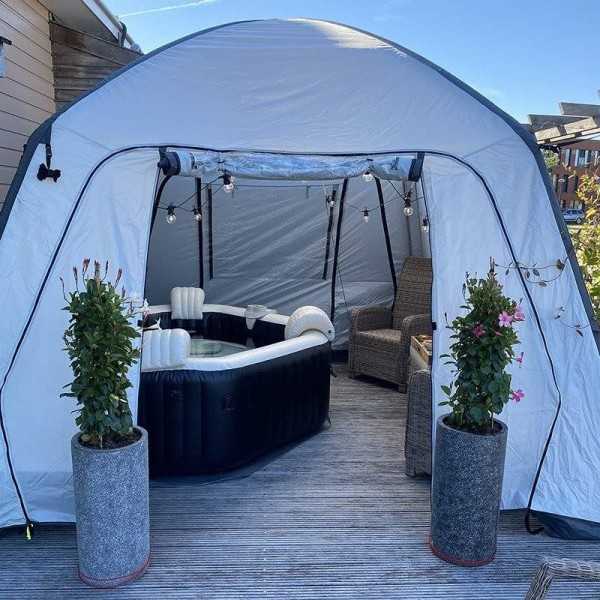 Pavillon gonflable 365x365cm -300D | ProPlus | Divers accessoire