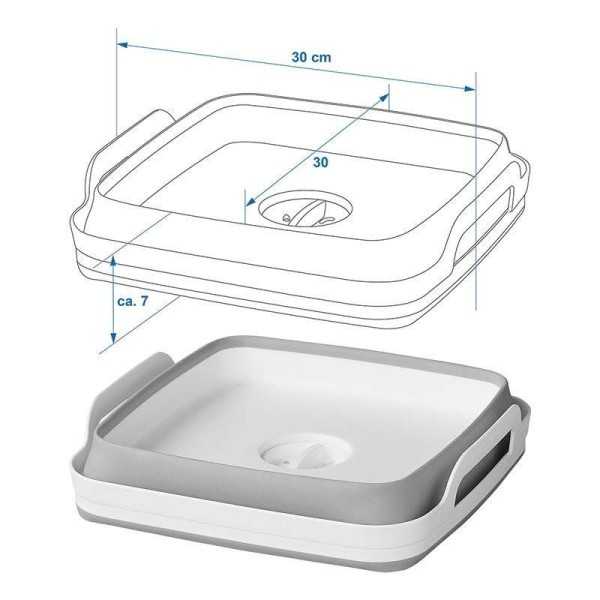 Bassine pliable avec bouchon vidange | ProPlus | Divers accessoire