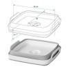 Bassine pliable avec bouchon vidange | ProPlus | Divers accessoire