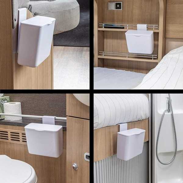 Poubelle XS avec couvercle pour caravane camping-car | ProPlus | Di...