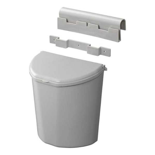 Poubelle L avec couvercle pour caravane camping-car