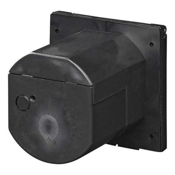 Socle à encastrer mâle CEE carré noir | ProPlus | Prise & Rallonge