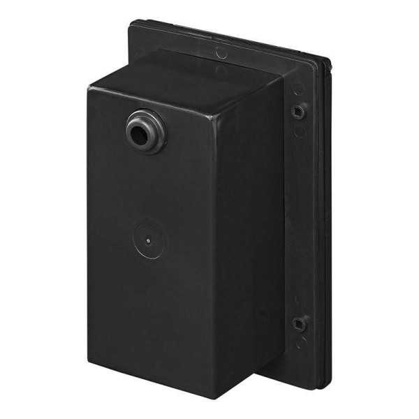 Socle à encastrer mâle CEE rectangulaire noir | ProPlus | Prise & R...