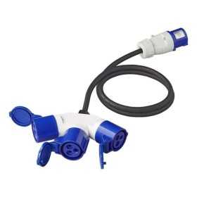 CEE prise triple 16A 150cm 3x1