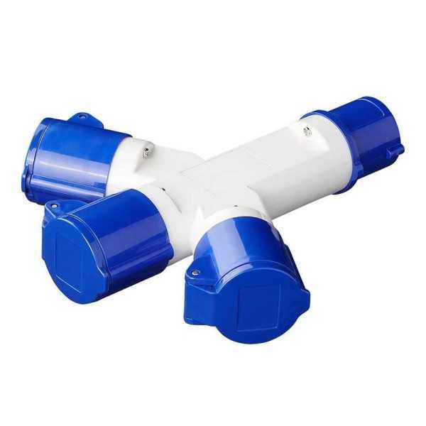 CEE prise triple 16A | ProPlus | Prise & Rallonge