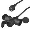 Rallonge triple prise Schuko 10M 3x2,5mm² | ProPlus | Prise & Rallonge