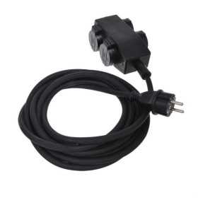 Rallonge quadruple prise Schuko 5M | ProPlus | Prise & Rallonge