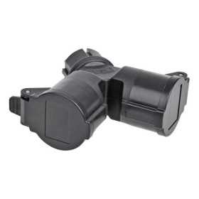 Schuko adaptateur prise double | ProPlus | Prise & Rallonge