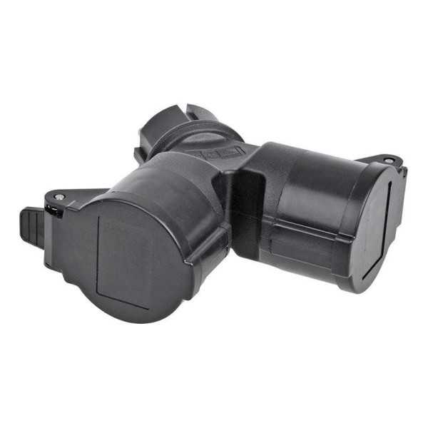 Schuko adaptateur prise double | ProPlus | Prise & Rallonge