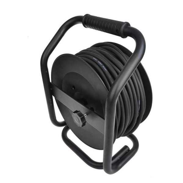 Enrouleur électrique CEE 25M 3x2,5mm² (2x Schuko et 1x CEE) | ProPl...