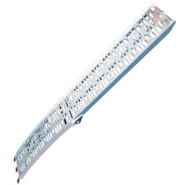 Rampe de chargement aluminium pliable 220x28cm 340kg par piÃ¨ce