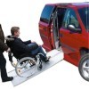 Rampe de chargement alu pliable pour fauteuil roulant 122x73cm 270k...