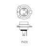 Lampe de voiture 12V 60 55W P43t H4 dans boîte | ProPlus | Ampoule