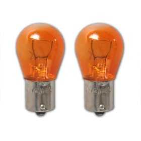 Lampe de voiture 12V 21W BA15s orange 2 pièces dans blister | ProPl...