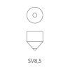 Lampe de voiture 12V 5W SV8,5 11x38 par pièce | ProPlus | Ampoule