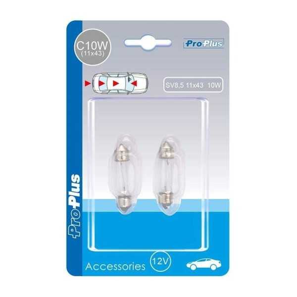 Lampe de voiture 12V 10W SV8