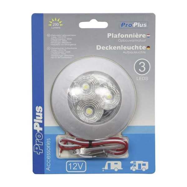Plafonnier luminaire de surface 12V 290lm 95x25mm | ProPlus | Spot ...