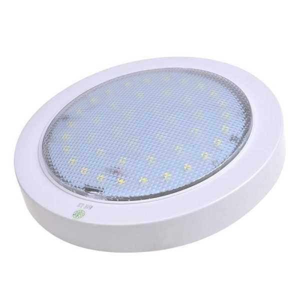 Plafonnier 42-leds 12V 840lm 220x50mm