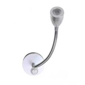 Spot monté en surface 1-led avec col de cygne flexible 12V 120lm 65...