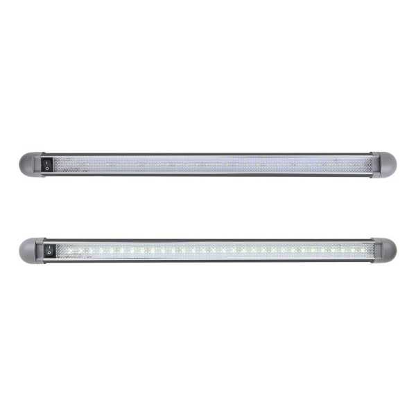Lumière Linéaire 30-leds 12V 450lm 470x35x33mm | ProPlus | Spot enc...