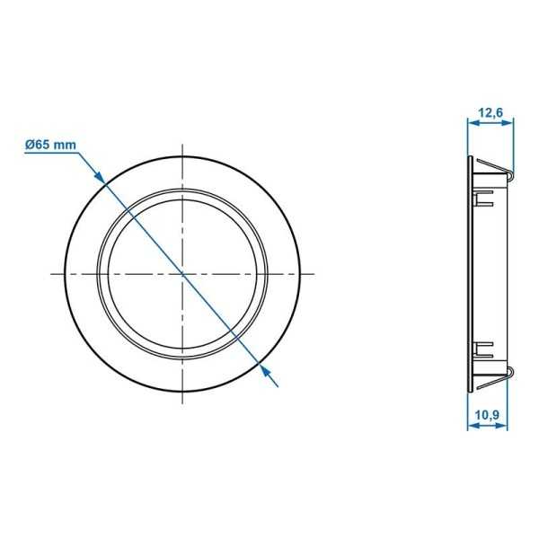 Spot encastrable 24-leds 12V 220lm 65x11mm | ProPlus | Spot encastr...