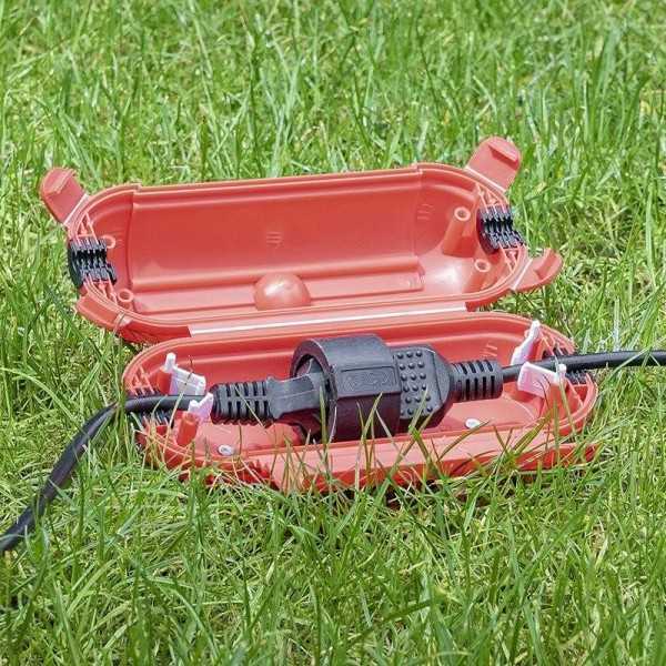 Boîtier de protection étanche pour protéger raccords de prises Schu...