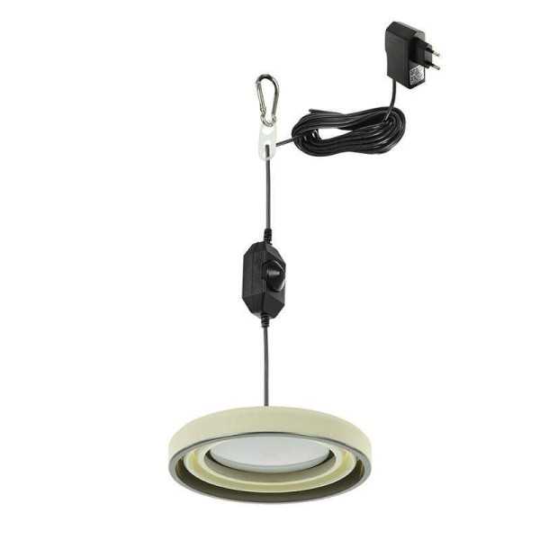 Lampe suspendue LED pliable blanc 25cm | ProPlus | Spot encastrable