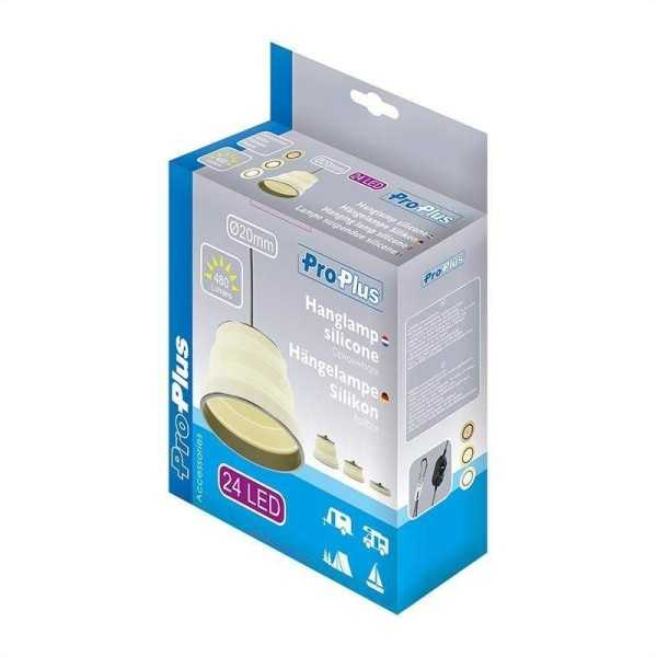 Lampe suspendue LED pliable blanc 25cm | ProPlus | Spot encastrable