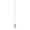 Lampe rétro XL motif en bois avec cordon 90cm | ProPlus | Spot enca...