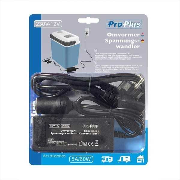 Convertisseur 230V-12V 60W 5Amp. | ProPlus | Divers accessoire