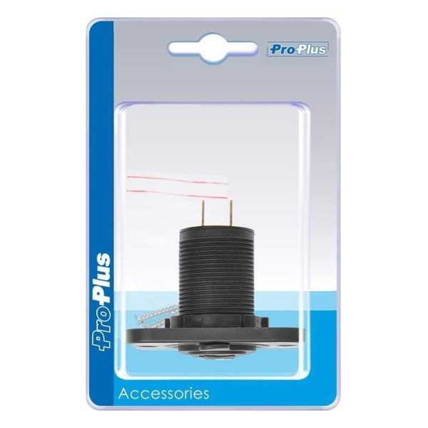 Prise-USB double Ã  encastrer 3100mA 12V 24V dans blister