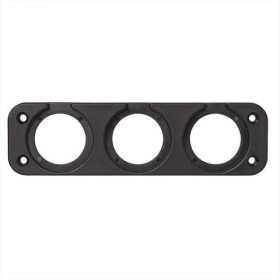 Entourage cache-vis encastrable triple | ProPlus | Prise Allume cig...