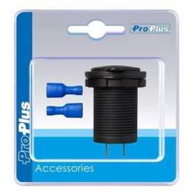 Prise-USB double Ã  encastrer 2x2100mA 12V 24V dans blister
