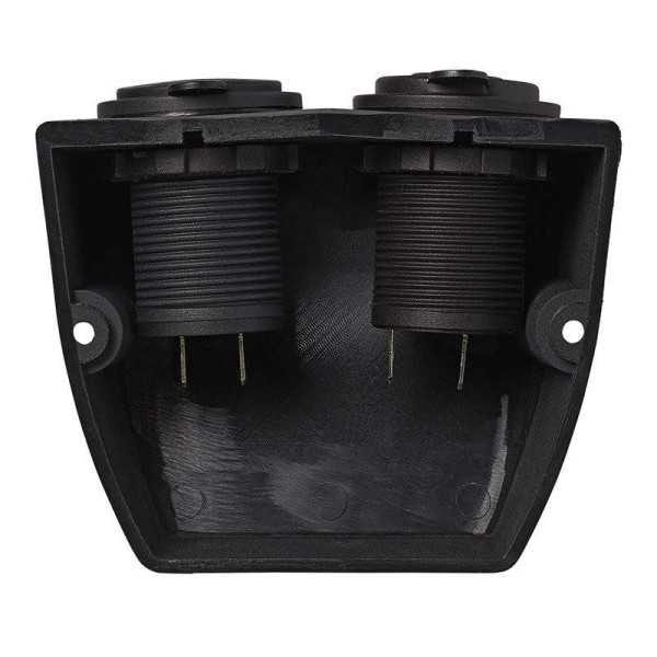 Kit de montage en surface: prise DIN et Prise-USB double 2x2100mA |...