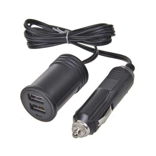 Rallonge 1M avec chargeur double USB 12V 24V dans blister | ProPlus...