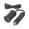 Rallonge 1M avec chargeur double USB 12V 24V dans blister | ProPlus...
