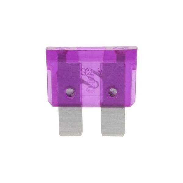 Fusibles standard 3A violet 6 pièces dans blister | ProPlus | Fusible