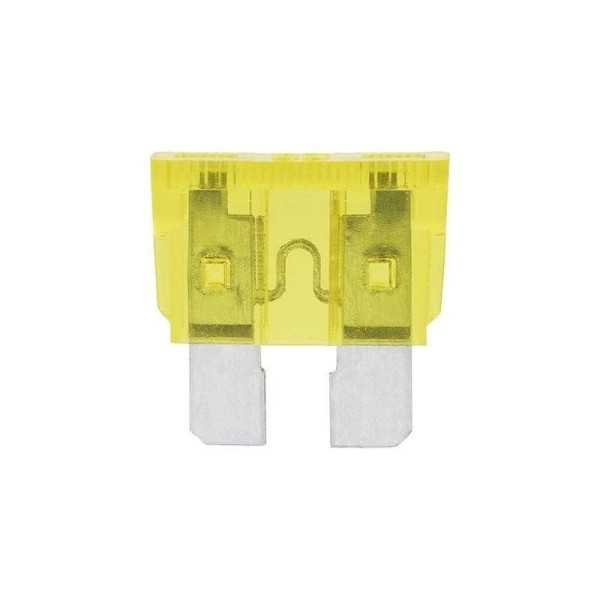 Fusibles standard 20A jaune 6 pièces dans blister | ProPlus | Fusible
